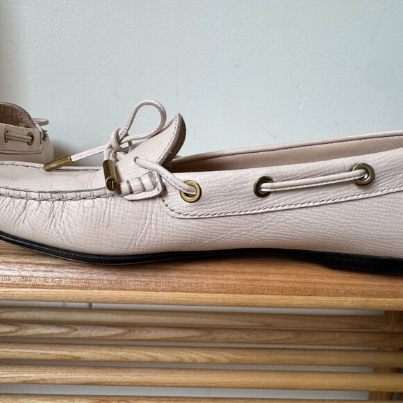 Tod’s Gommino Loafers / Driving Shoes – Pink Leather – Size 8 - Picture 5 of 16